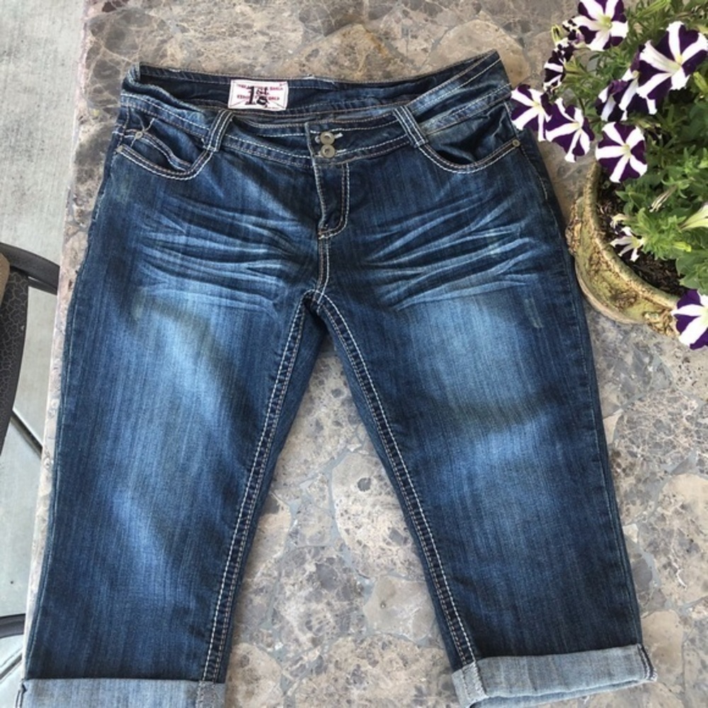 Crop jeans